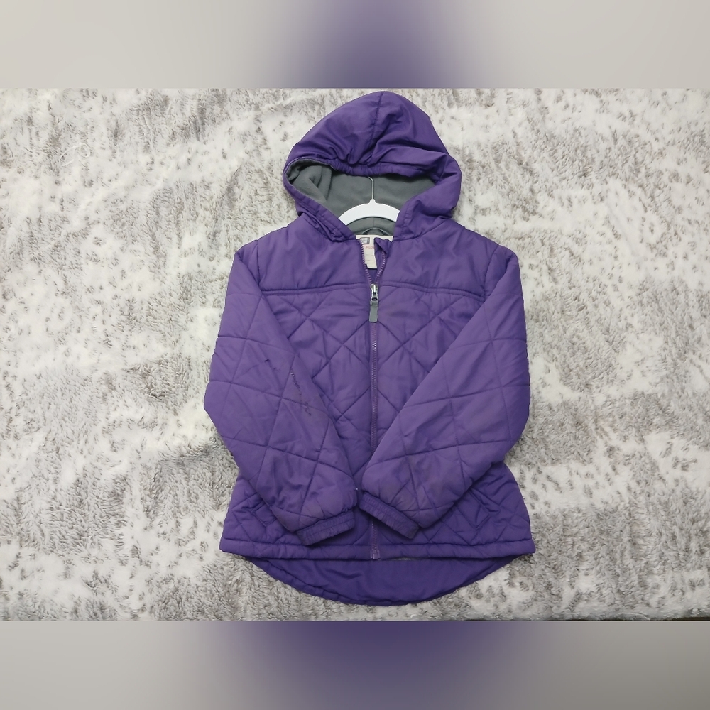 Faded Glory Purple Quilted Jacket